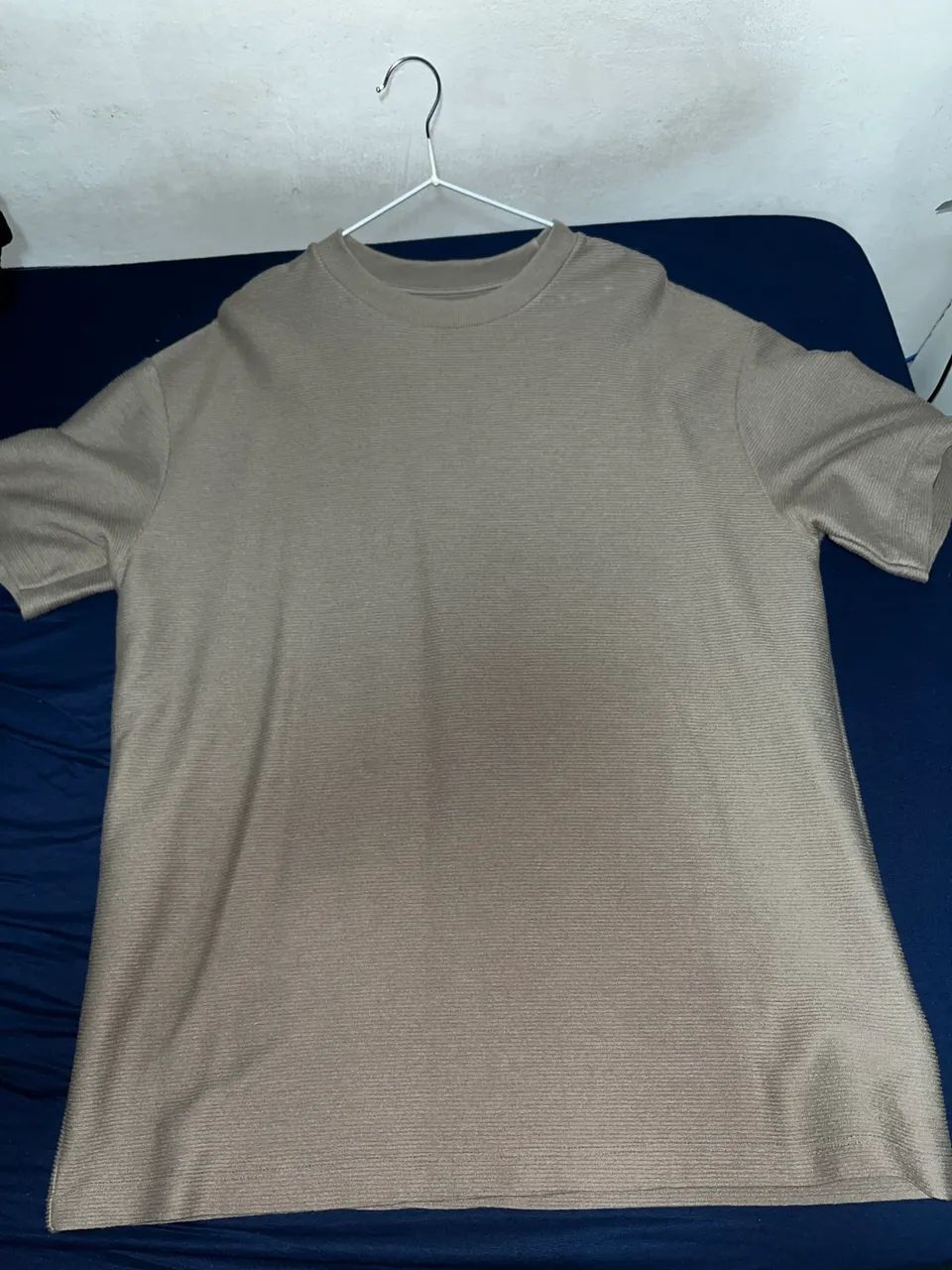 CAMISA MARROM/BEGE M 