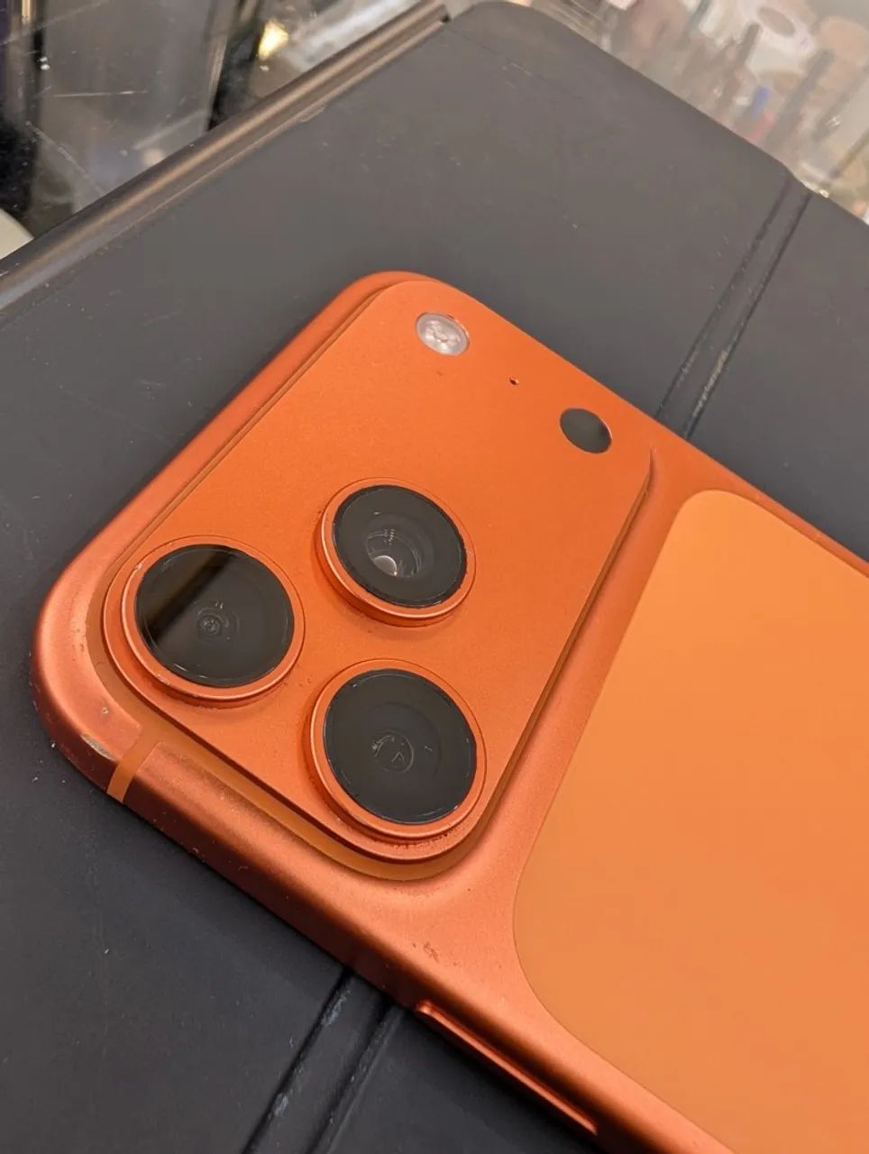 IPHONE 17 PRO MAX 256 na garantia bateria 100% - Foto 2