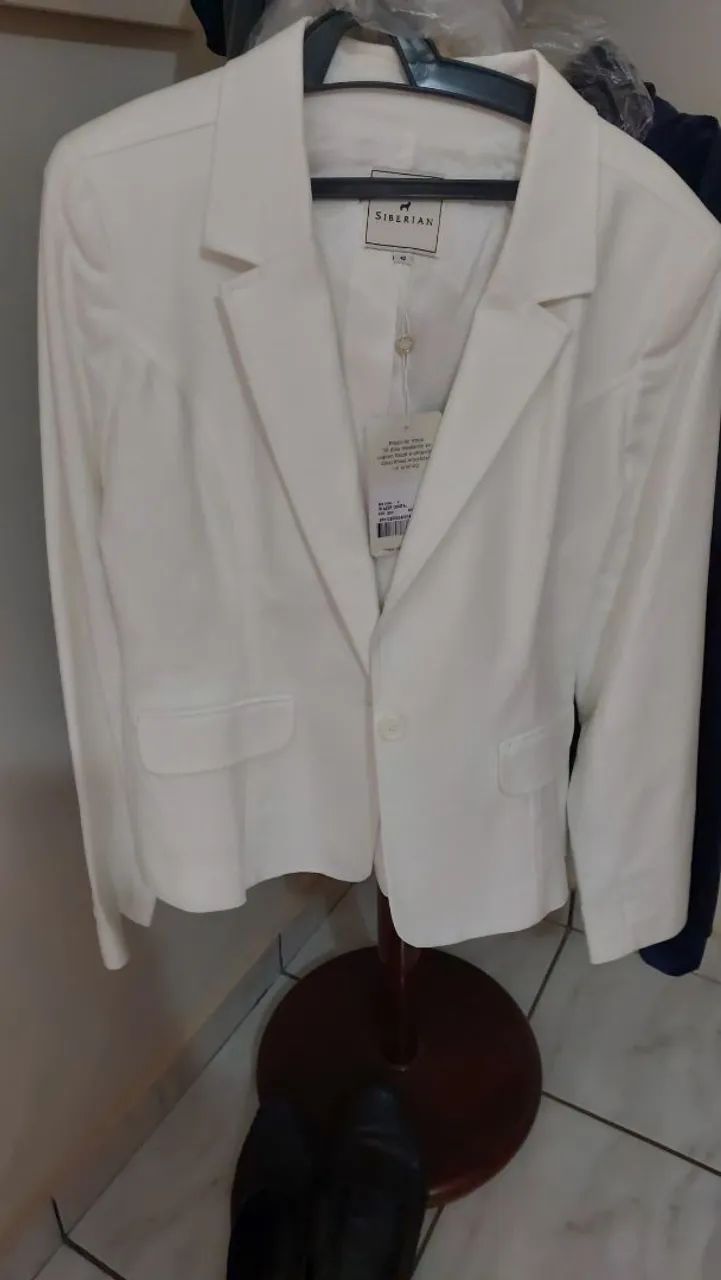 Blazer branco número 42