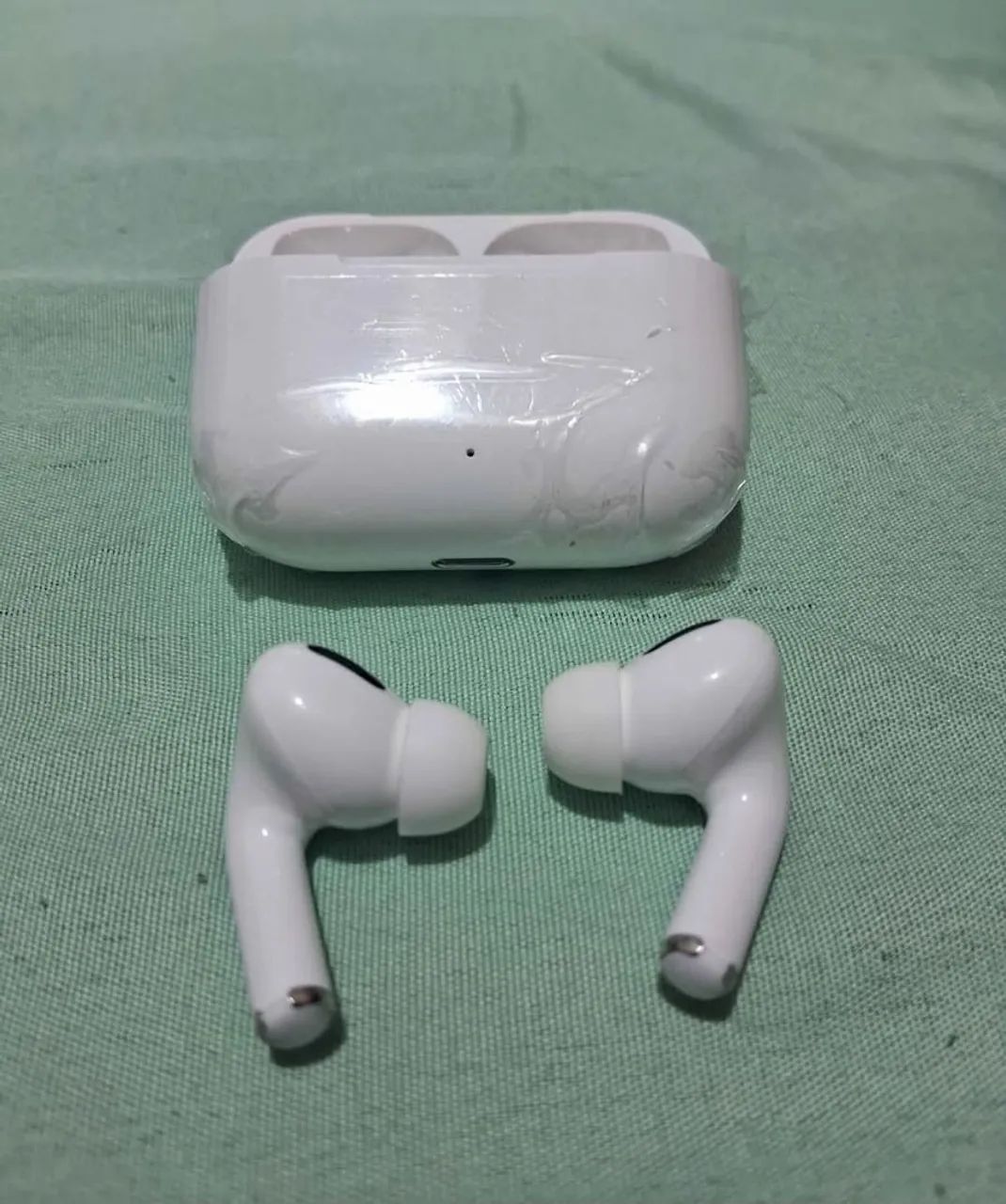 Fone Airpod Bluetooth, microfone. Novo - Foto 3
