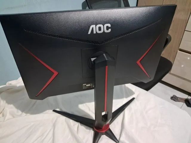 Monitor AOC 24G2 144 Hz Full HD IPS 24 polegadas com Base ergonômica Ajuste de altura, inc - Foto 3