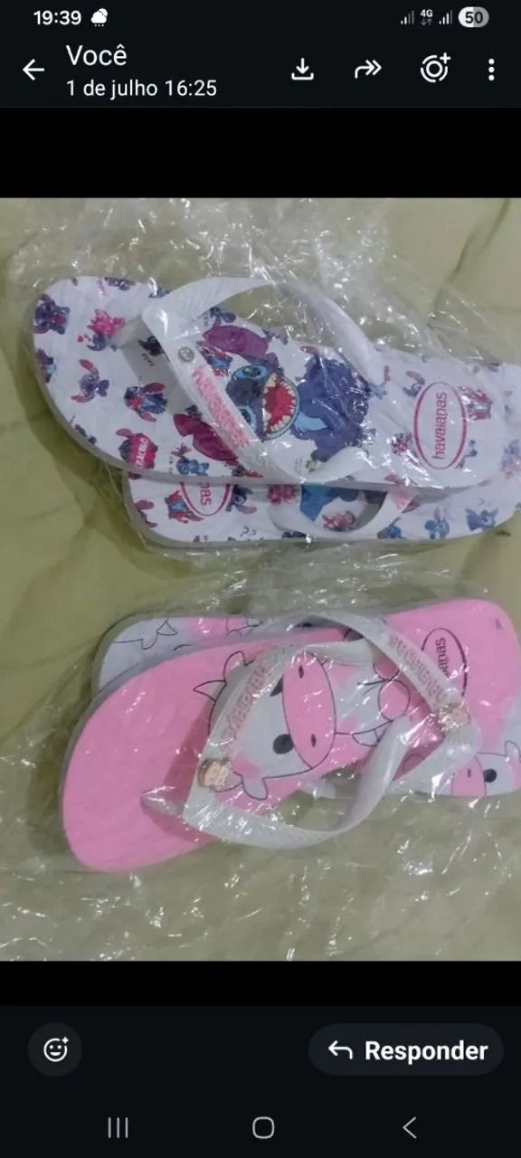 Chinelo havaiana personalizada - Foto 2