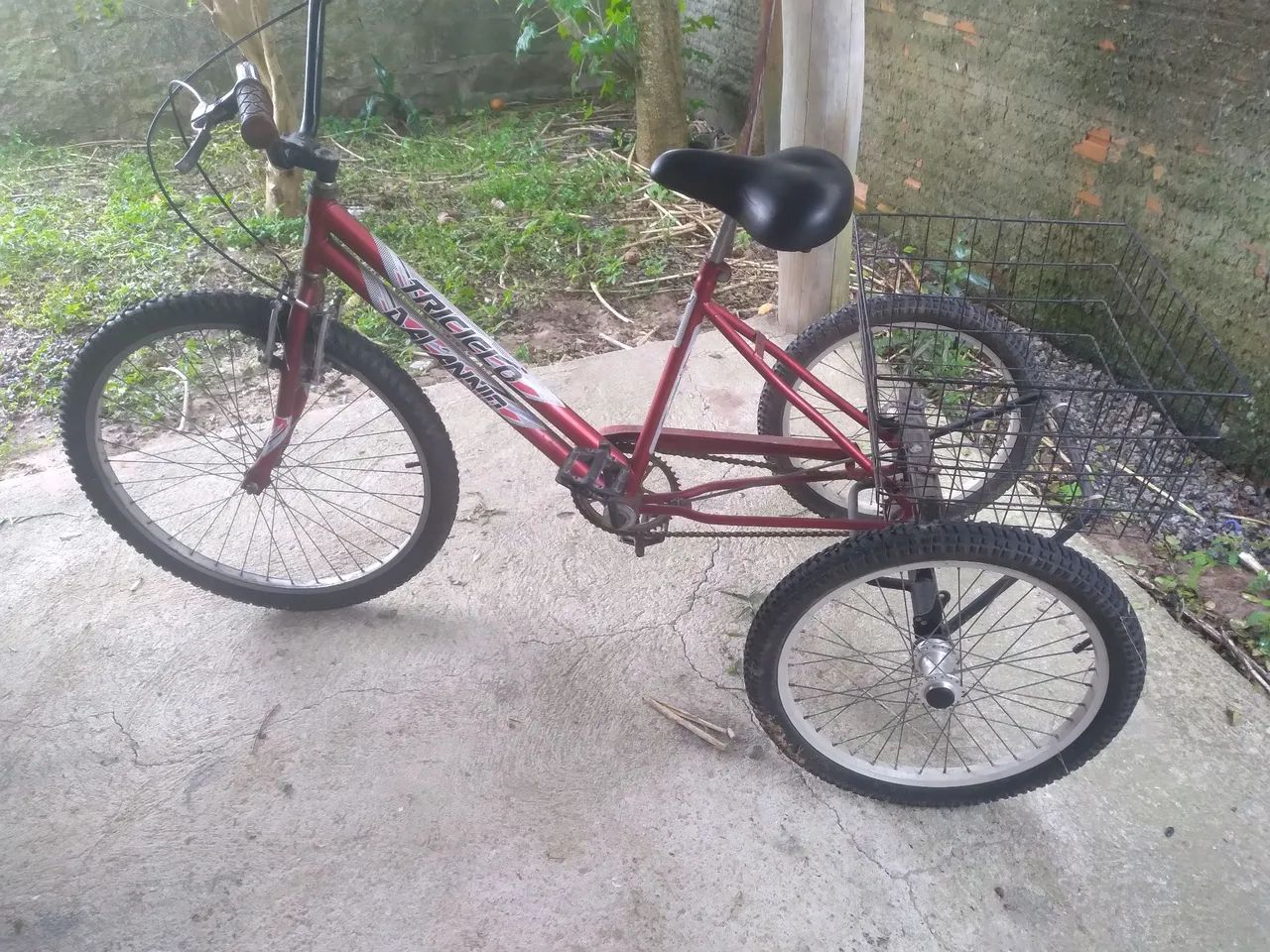 Lindo triciclo.
