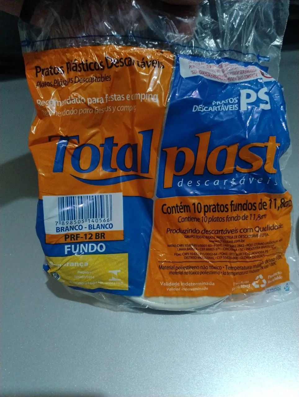 Prato descartável para festa  - Foto 4