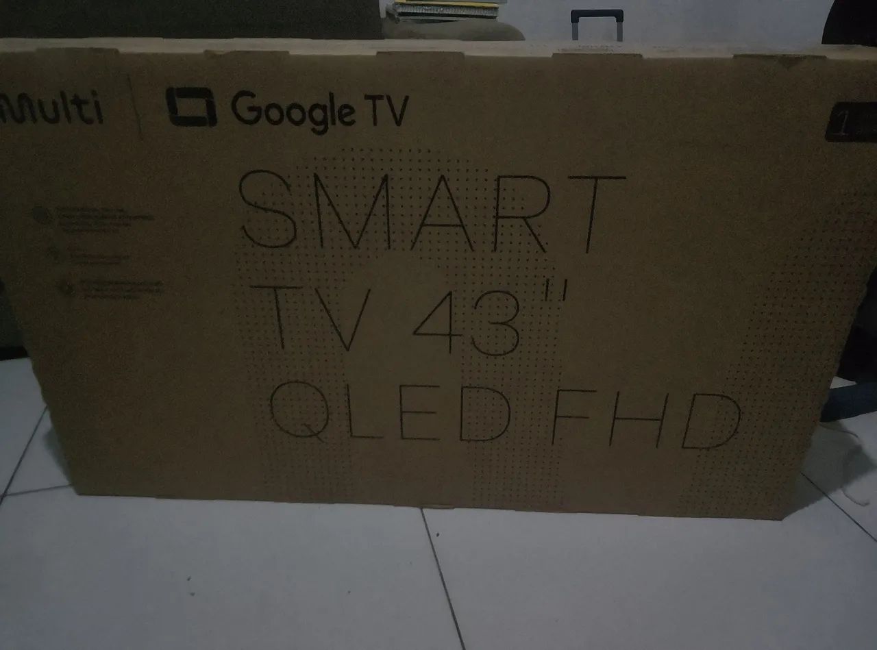 Smart TV Multilaser 43 polegadas borda infinita - Foto 5