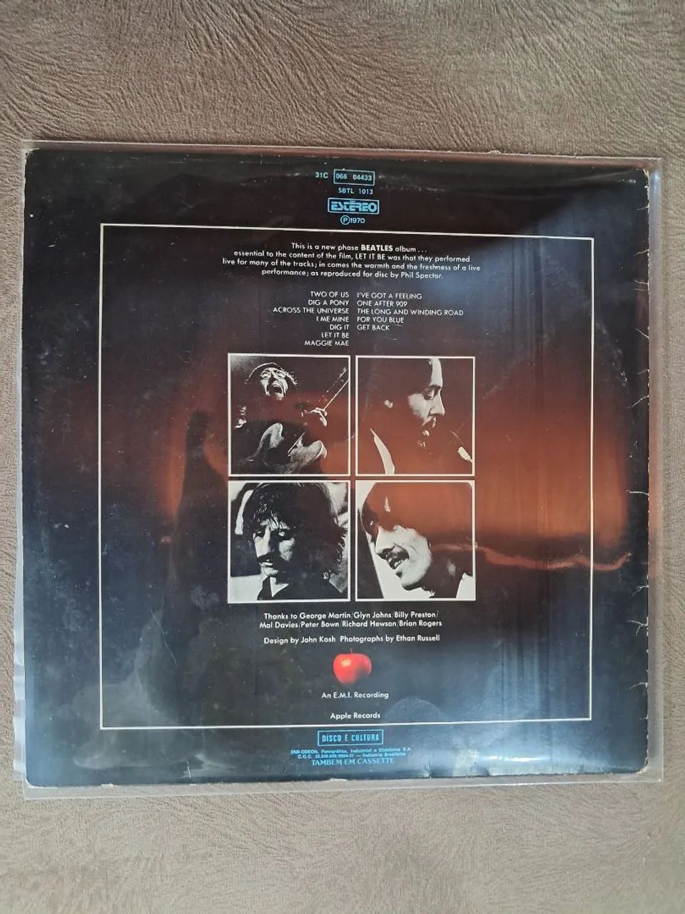Lp beatles let it be ótimo  - Foto 2
