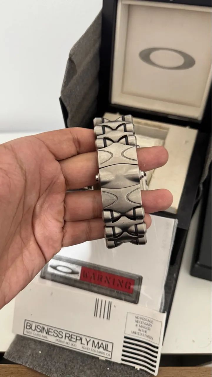 Relógio Minute Machine Black dial 1g Original Oakley - Acessórios