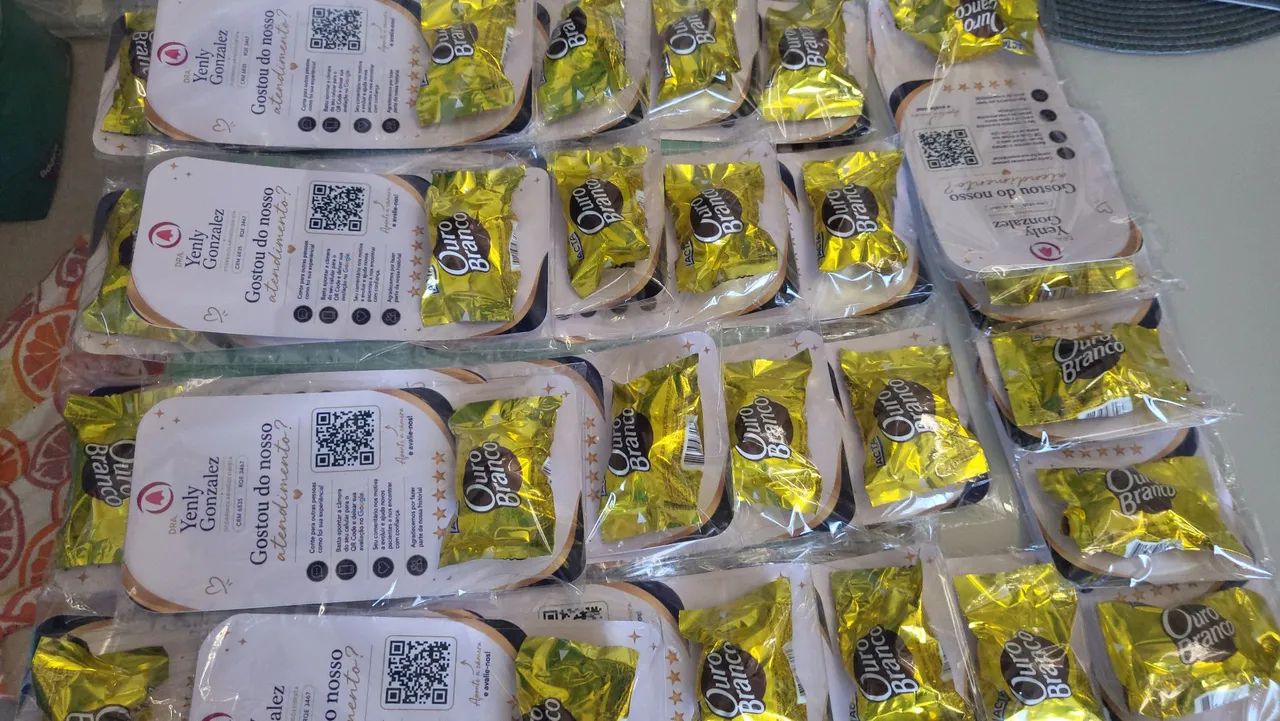 Cartão de avaliação com QR Code + bombom ?<br> - Foto 2