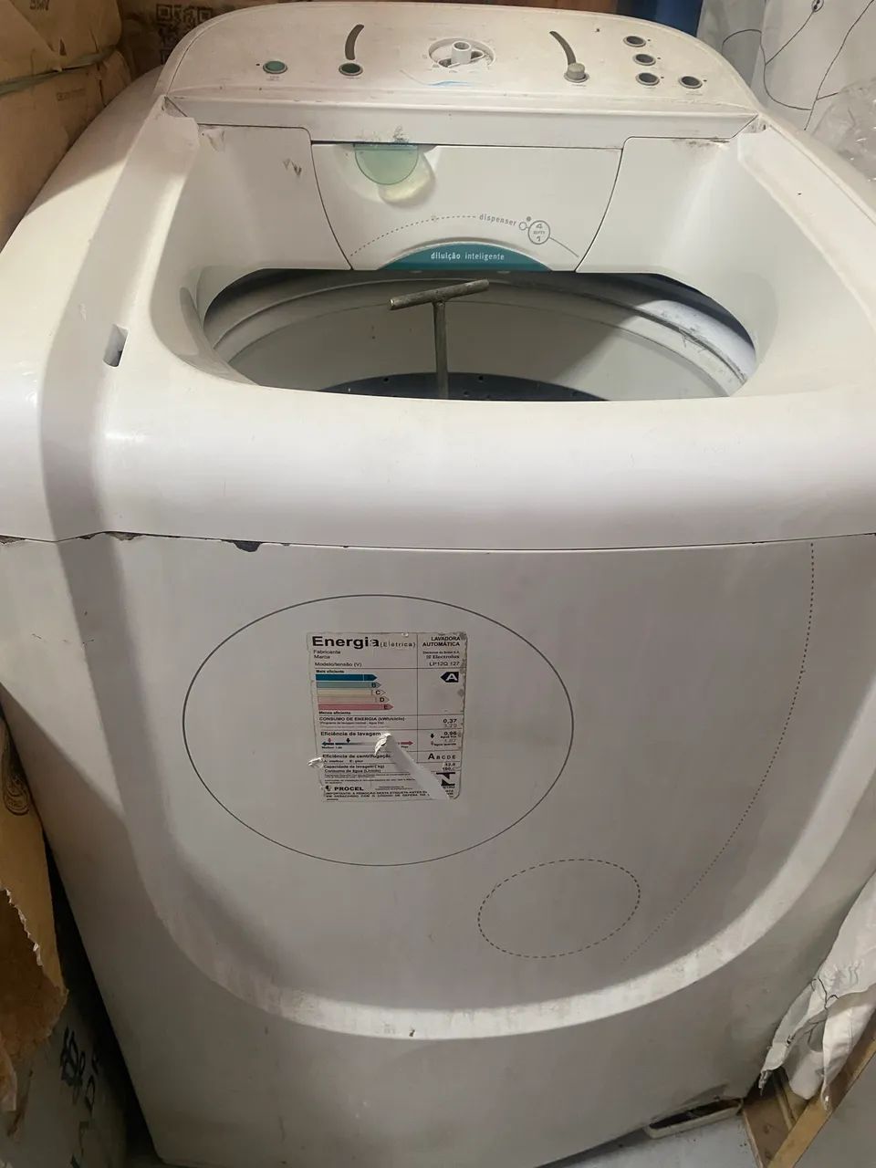 Máquina de lava 12kilos funcionando tudo - Foto 3