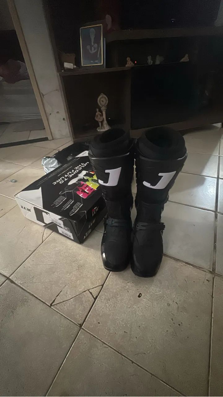 Bota de motocross