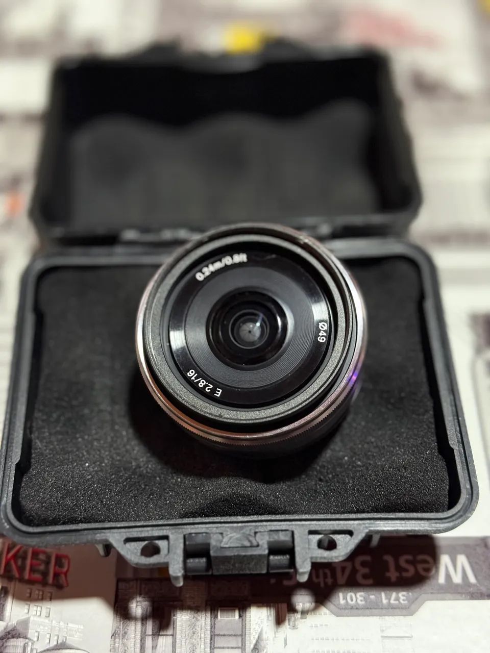 Lente 16mm 2.8 sony e-mount 