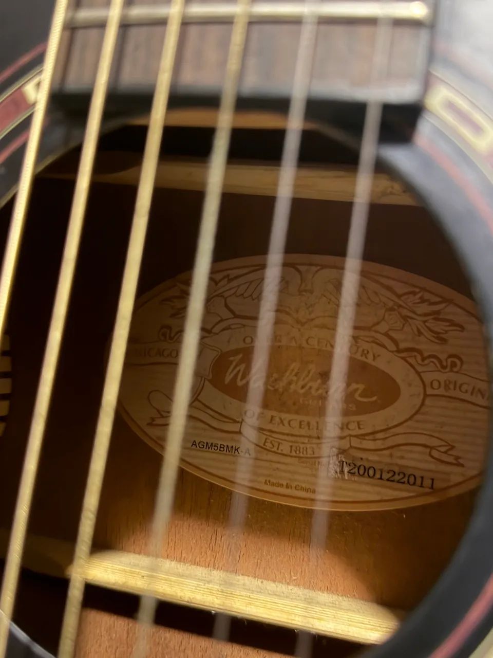 Violao Washburn Apprentice G Mini - Agm5bmk - Foto 3