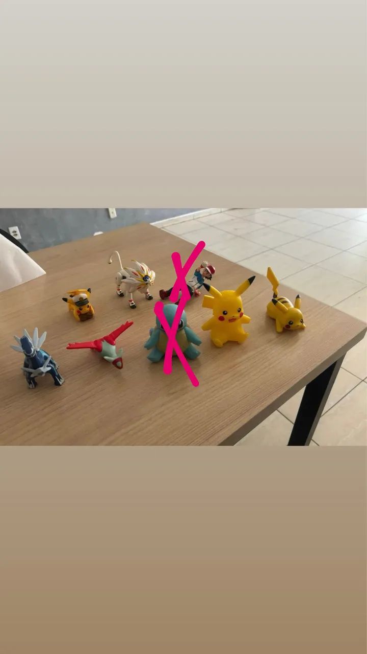 Pokémon 6 bonecos  - Foto 4