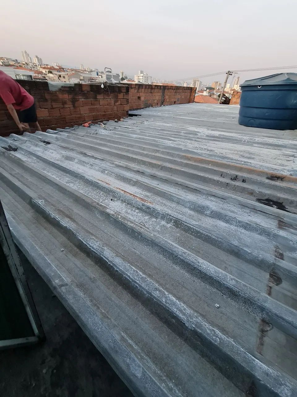Telhado completo 90m2