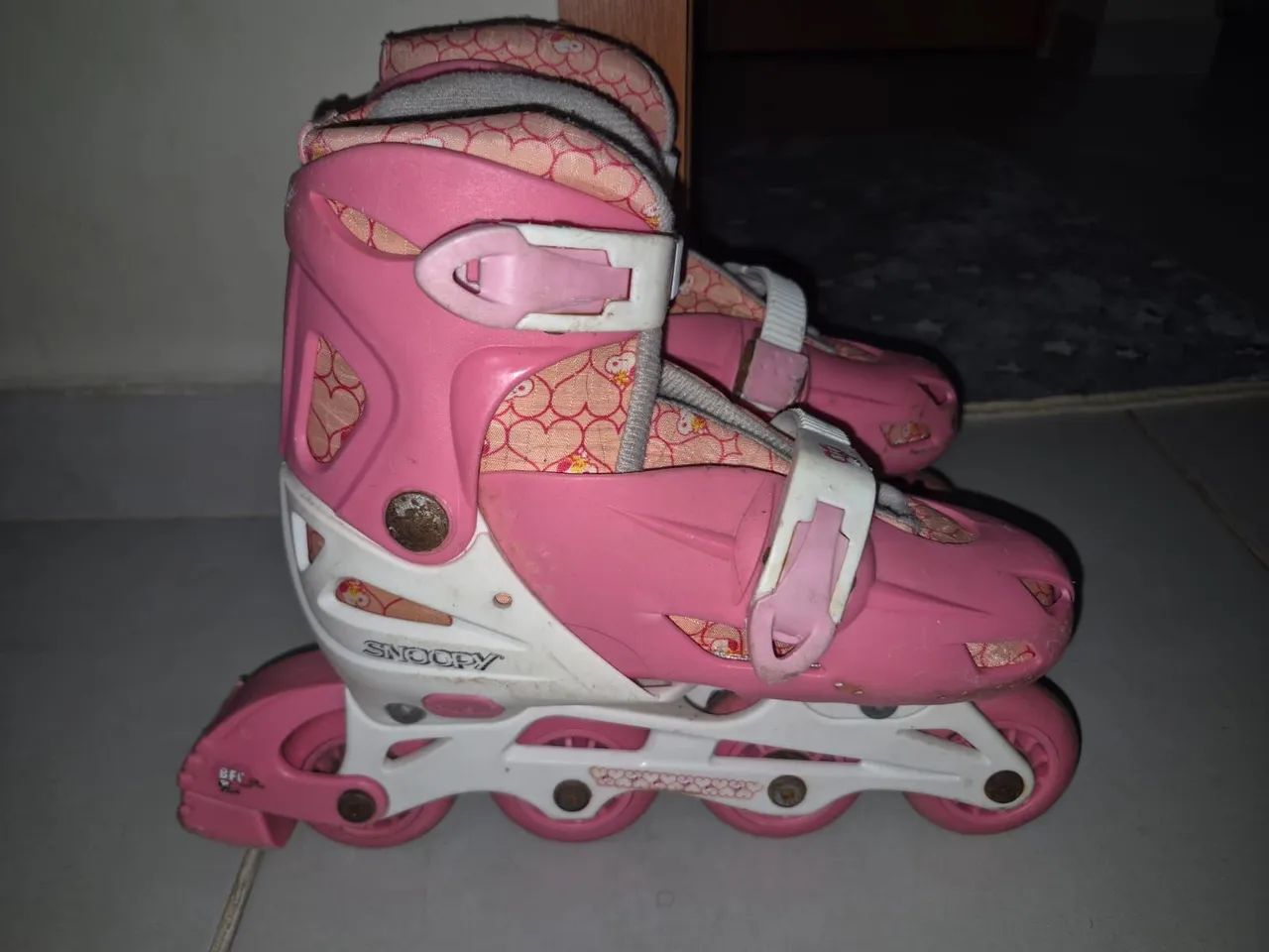 PATINS SNOOPY USADO