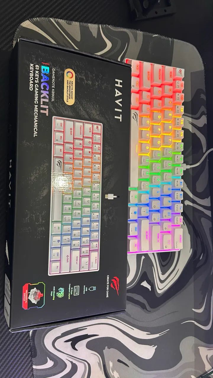 Teclado gamer 60% HAVIT - Foto 5