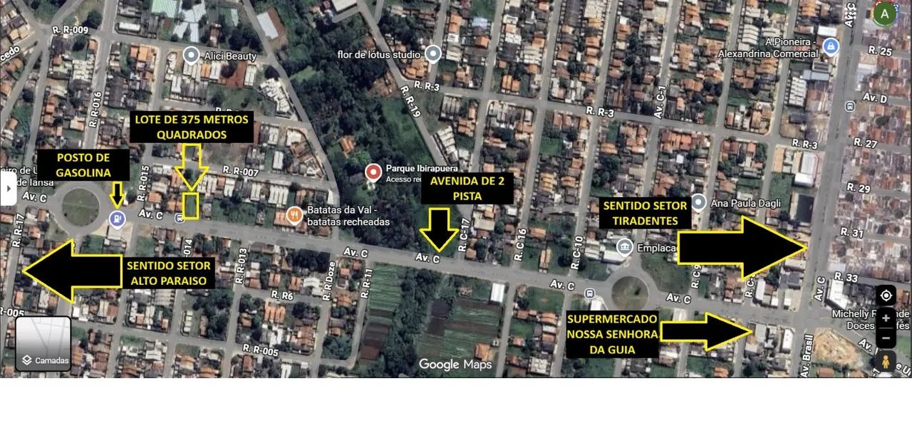 Lote Comercial na Av C pq Ibirapuera 375metros - Foto 3