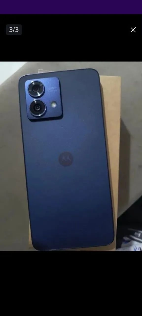 Moto g84 novo preto - Foto 2