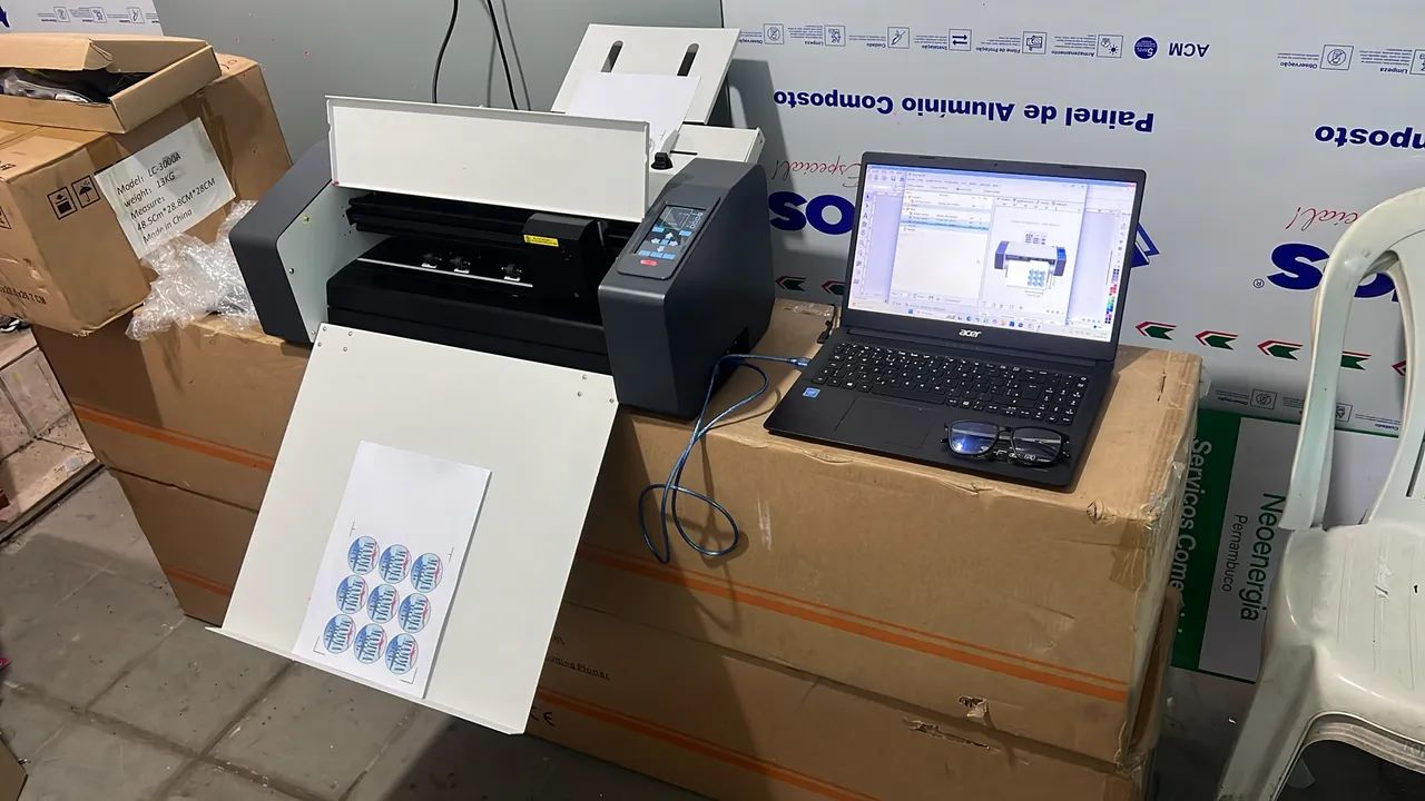 Plotter A3 alimentação automática - Foto 2