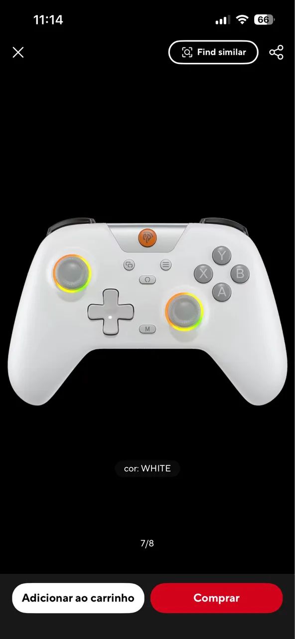 Controle Easysmx X05 Original - Hall Effect Tri-Modo PC Switch