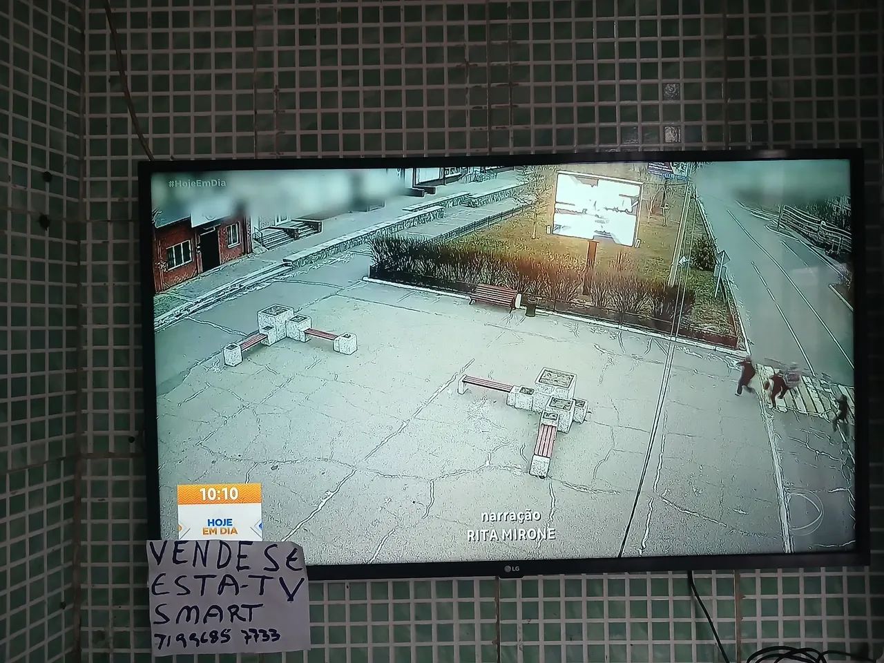 Tv LG 43 polegadas smart com defeito na tela com linhas  - Foto 2