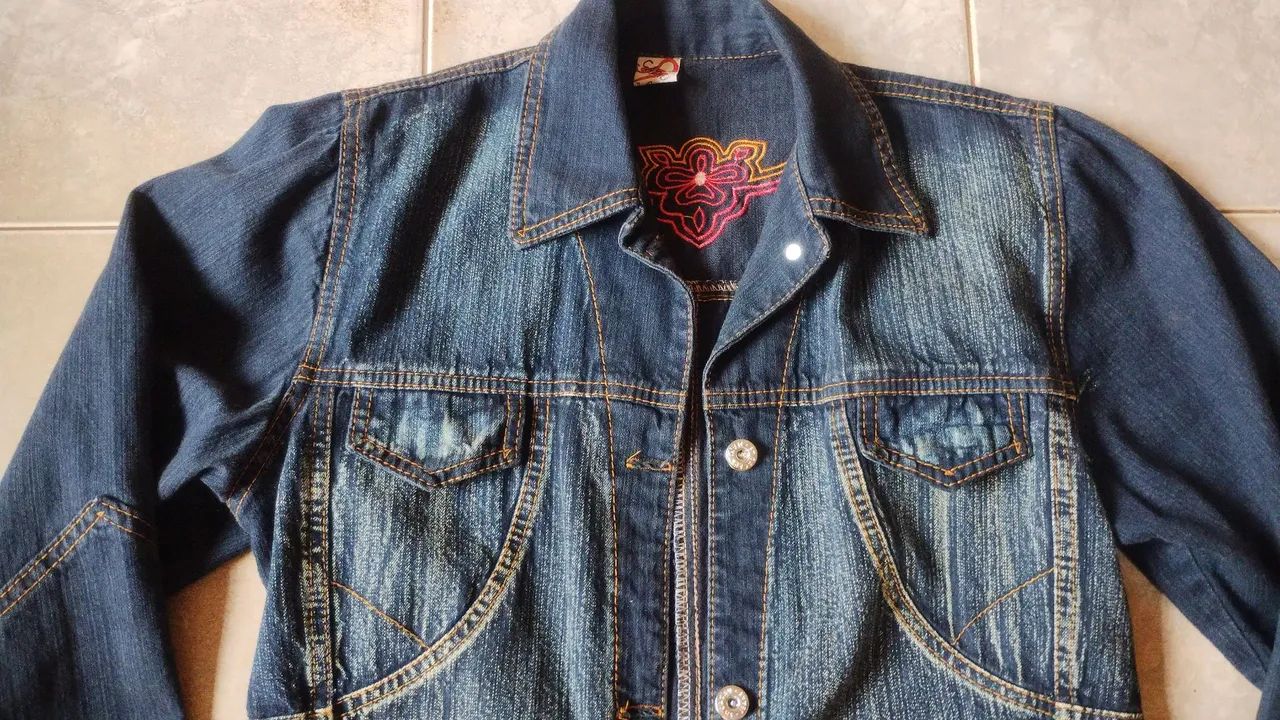 Jaqueta jeans feminina  - Foto 4