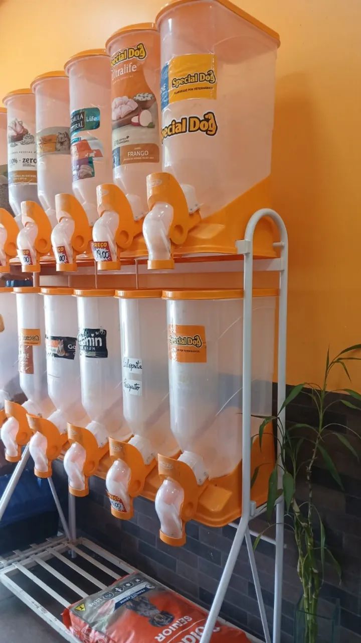  Dispenser Expositor 10 Módulos para Ração - Foto 2