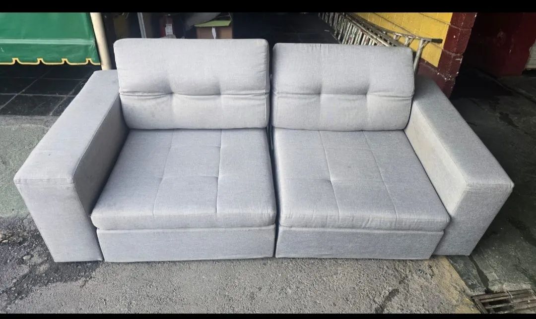 SOFA RETRÁTIL LINHO - Foto 3