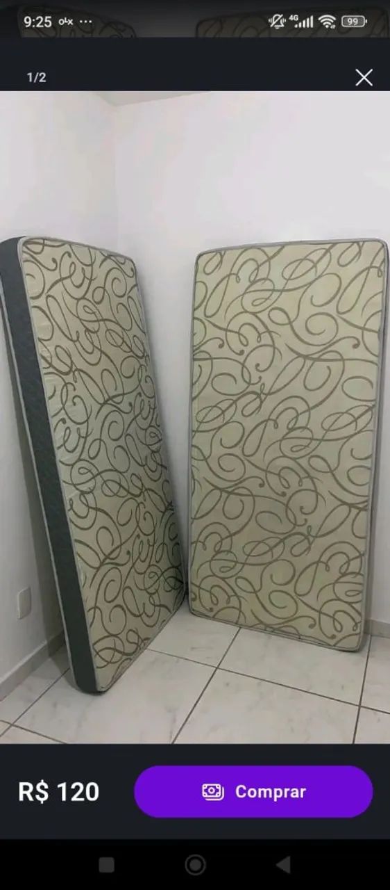Bicama com colchão super conservado  - Foto 3