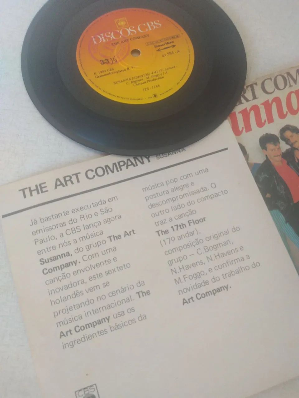 Disco de Vinil original The Art Company - Foto 2