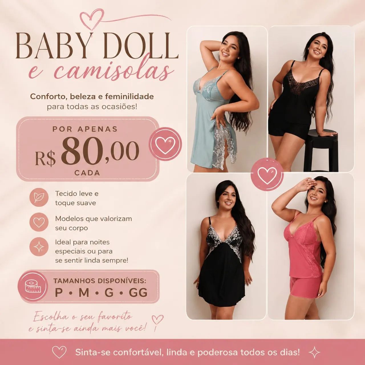 Baby Doll e camisolas 