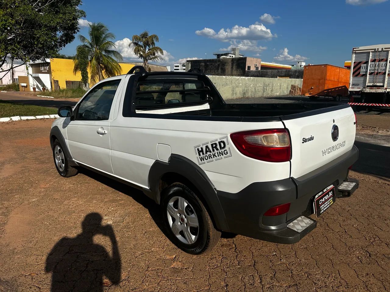Fiat Strada Working Hard 1.4 Fire Flex 8V CS 2017 - Foto 4