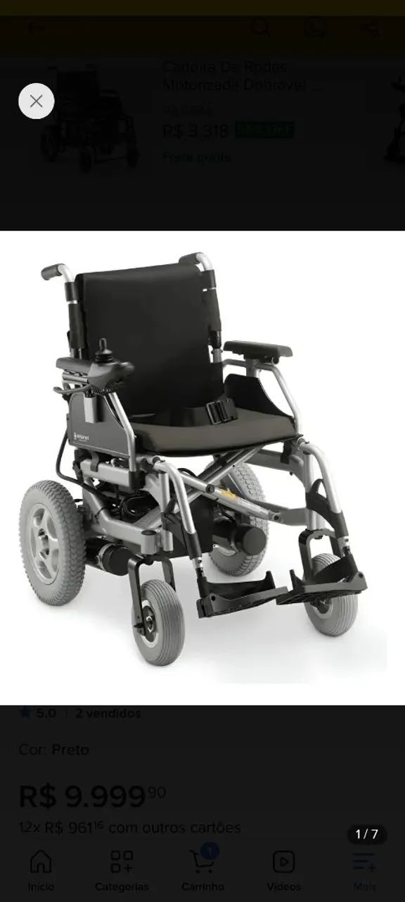 Cadeira de rosas motorizada - Foto 2
