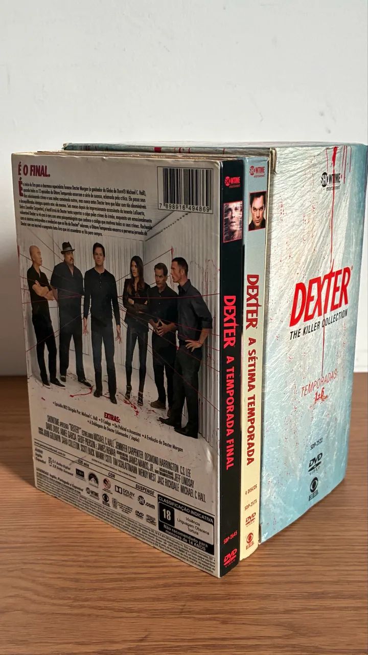 Coleção Box Dvd Dexter 8 Temporadas - CDs, DVDs etc - Serrinha