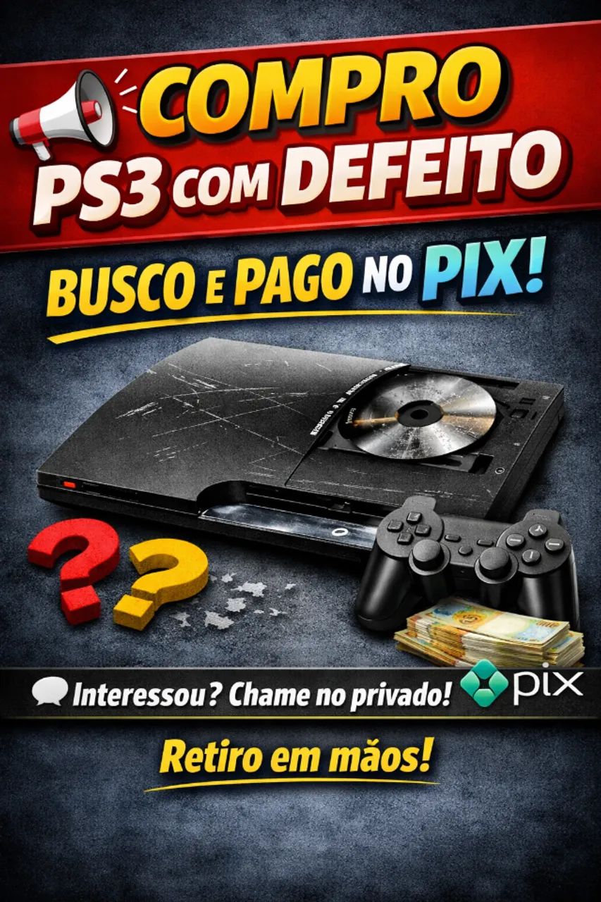 ps3 com defeito chama