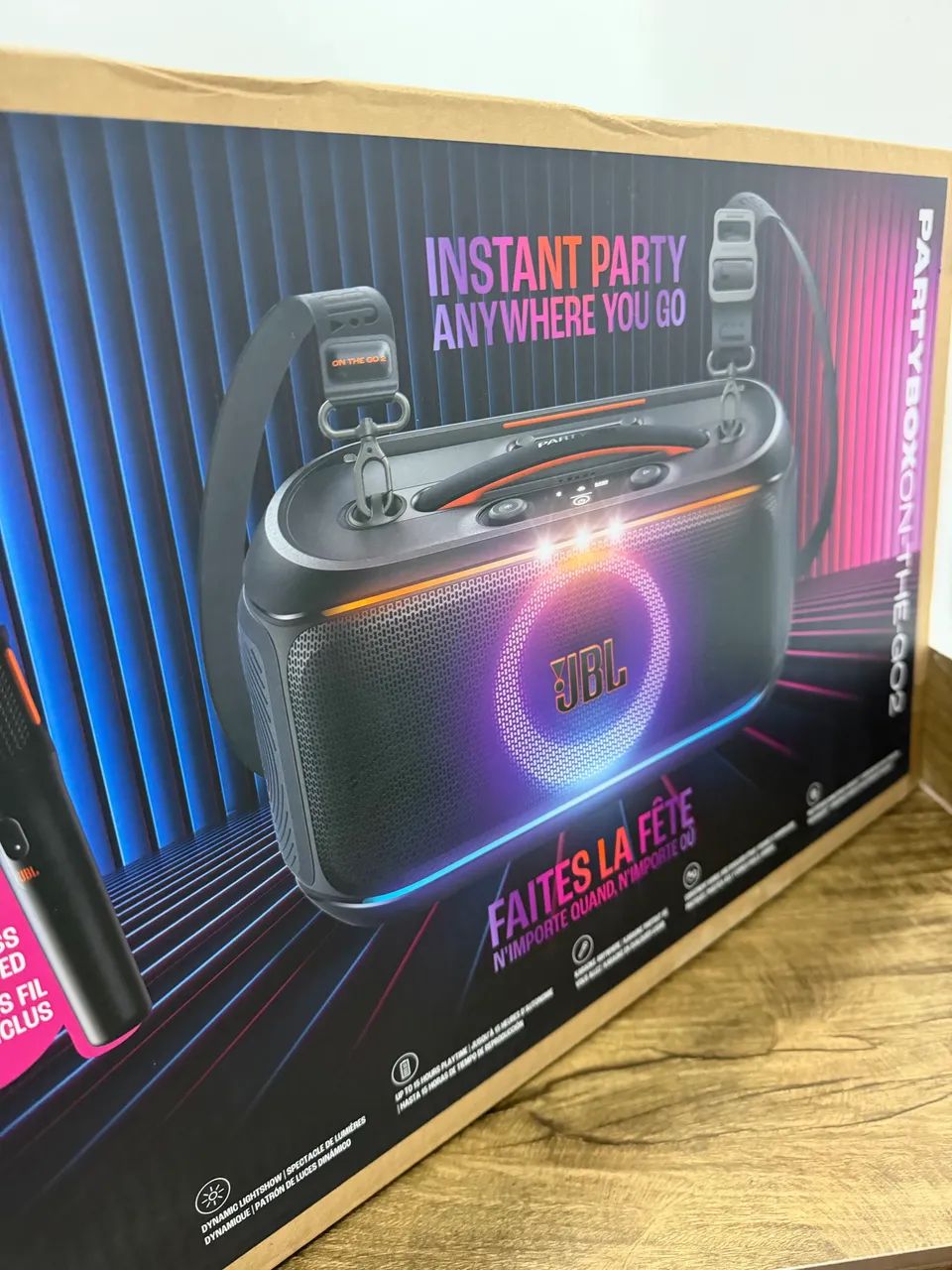 Jbl party on the go 2 com microfone  - Foto 4