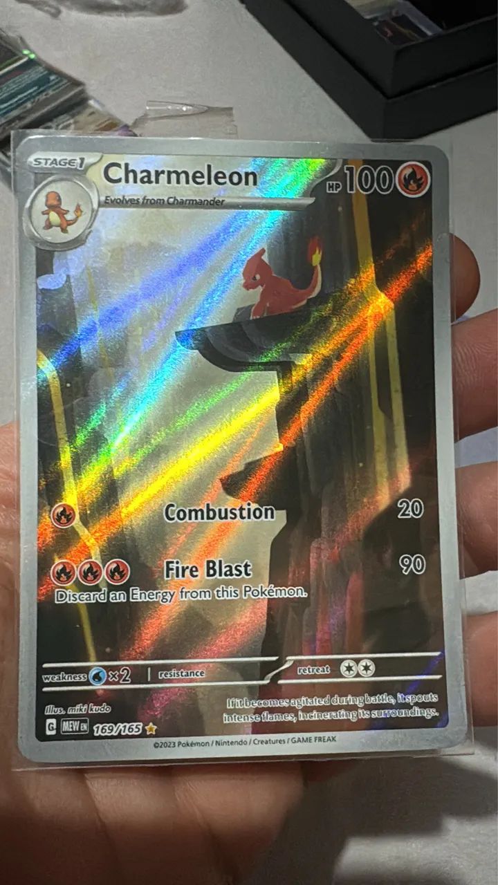 Carta Pokémon charmeleon 