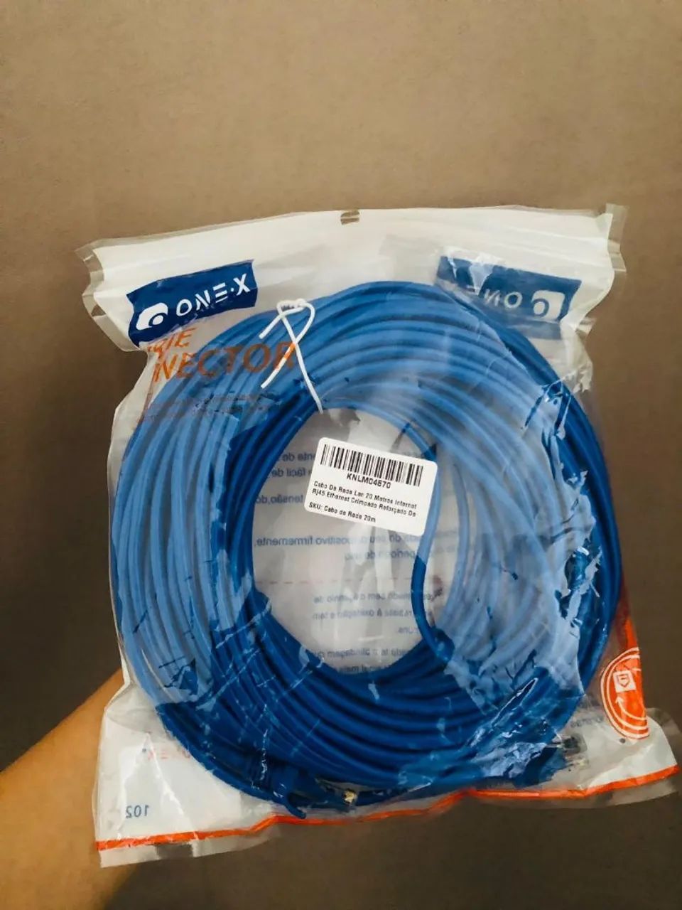 Cabo de rede Rj45 Crimpado 