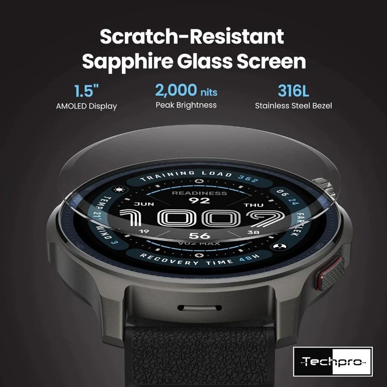 Smartwatch Amazfit Balance 2 Lacrado  - Foto 3