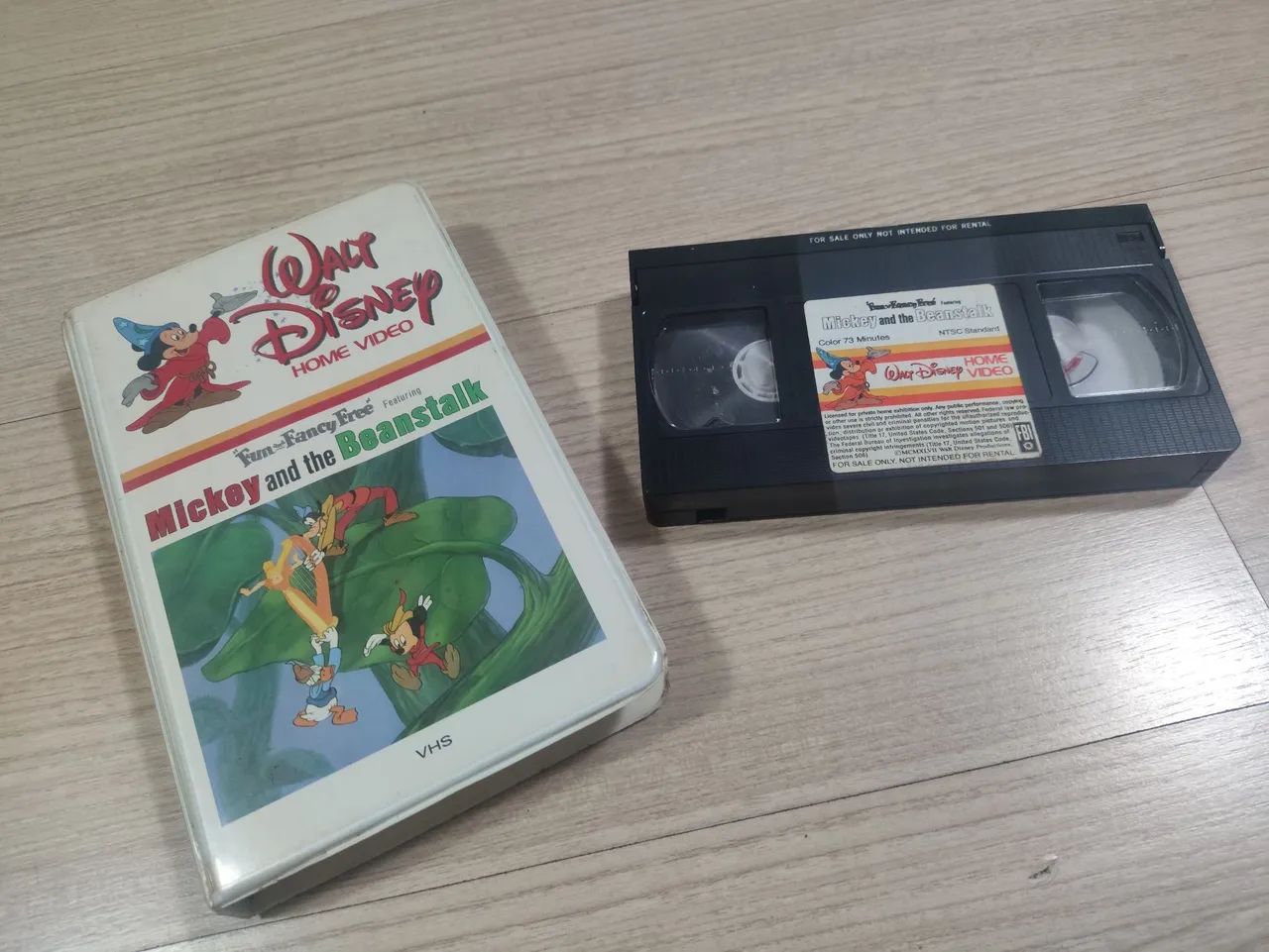 VHS Importado Mickey e o Pé de Feijão (Mickey And The Beanstalk