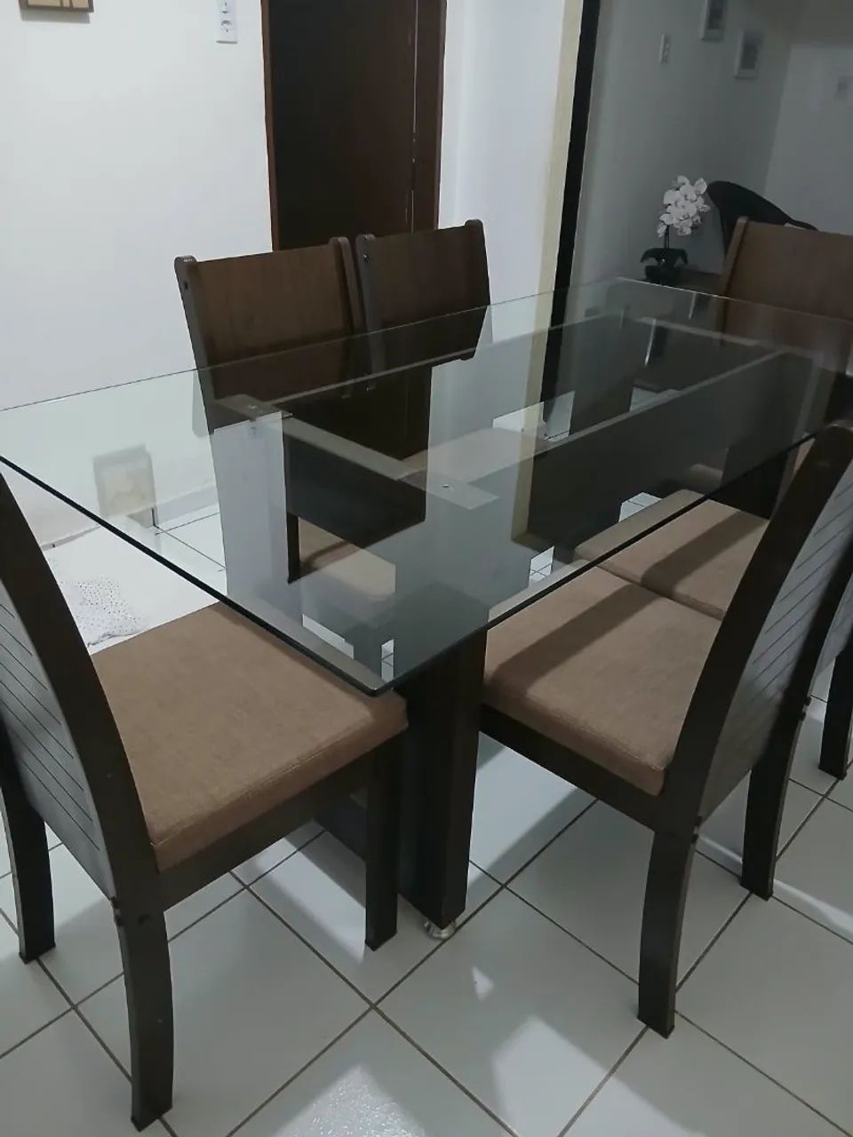 Mesa janta 6 cadeiras - Foto 2
