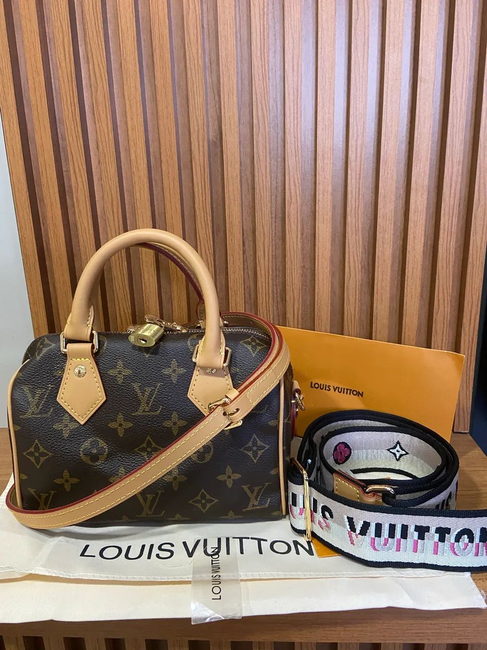 Bolsa louis vuitton speedy 20 cm - Foto 3