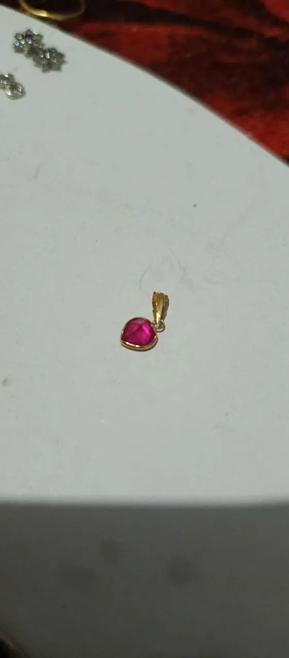 PINGENTE DE OURO 18K FORMA DE CORAÇÃO  - Foto 3