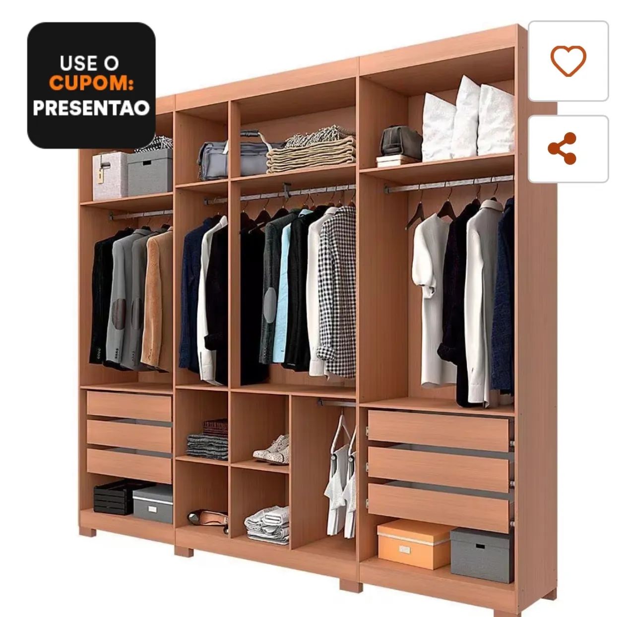 Guarda-roupa casal  - Foto 5