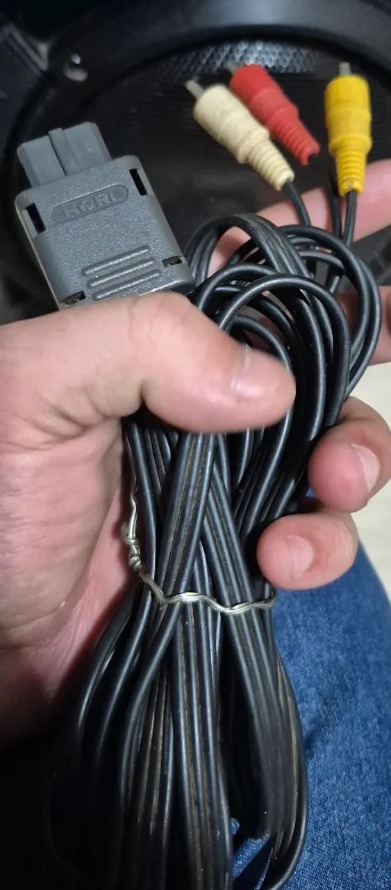 cabo de áudio e vídeo Hori compatível com consoles Nintendo. - Foto 3