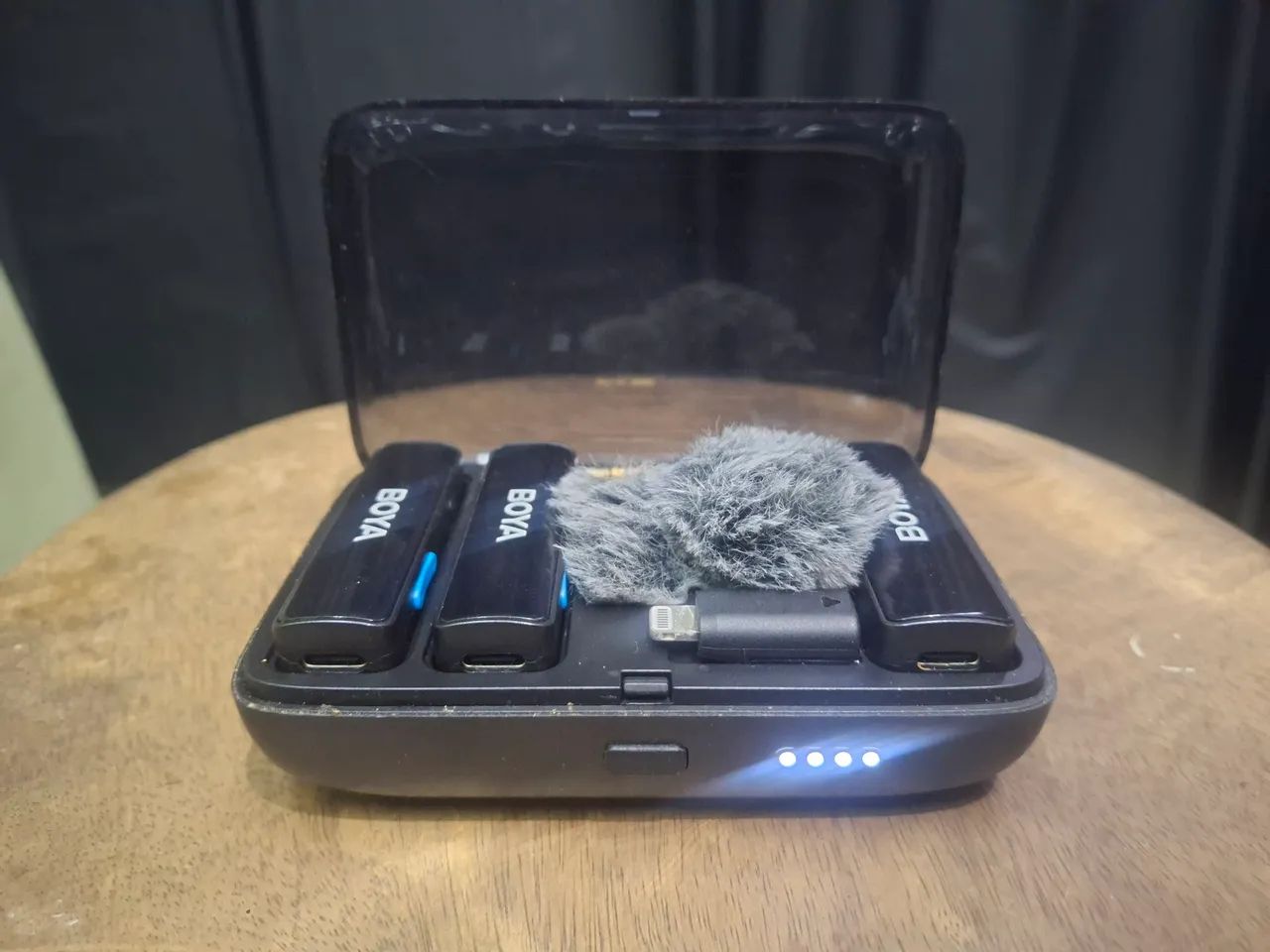 Microfone profissional Boya 