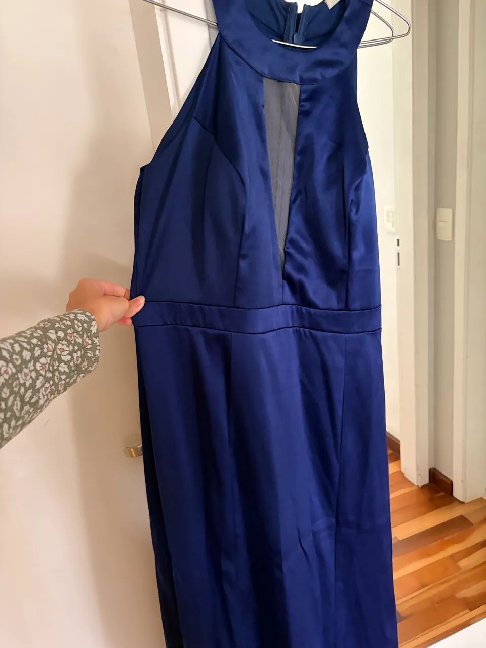 Vestido longo azul - Foto 2