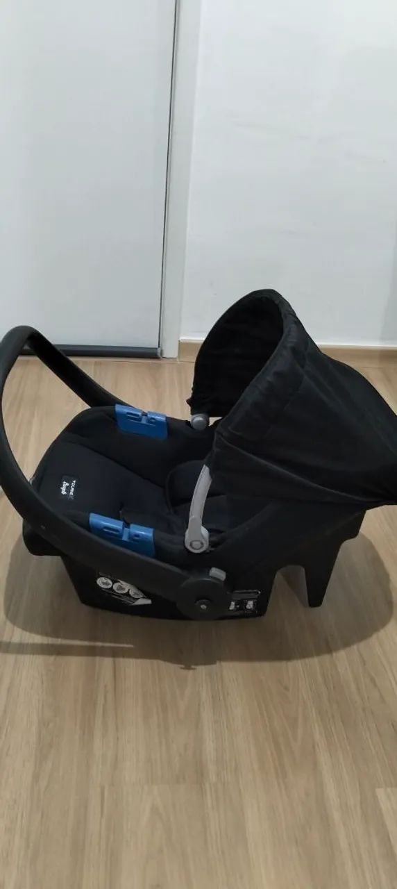 Carrinho de bebê Cosco Kids + Bebê Conforto Burigotto - Foto 2