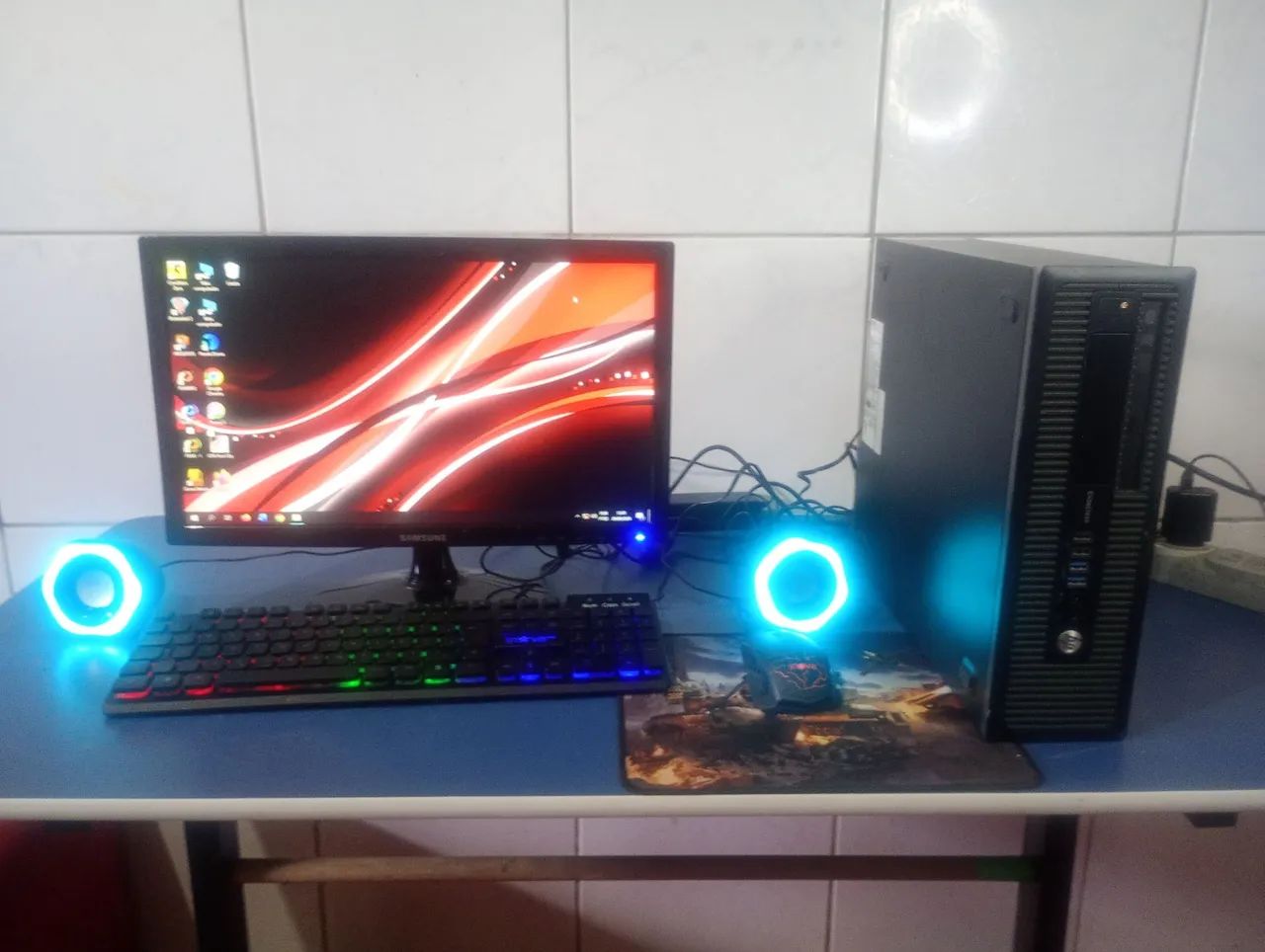 PC top core i3 HD de 1tera 4gb tela de 20pl polegadas  - Foto 5
