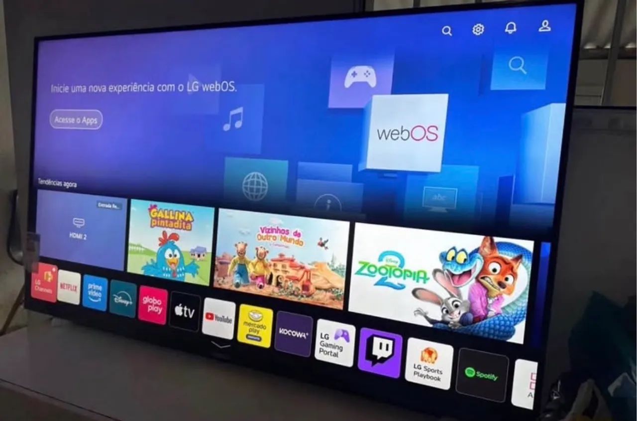 Smart tv 65? LG 4k inteligência artificial UHD Wi-Fi  - Foto 3